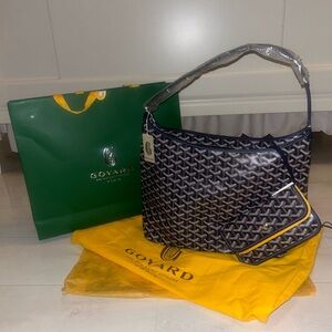 Goyard Bohème Hobo Bag – Navy Blue – Brand New